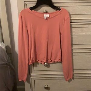 pink long sleeve